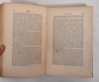 A Genealogical Dictionary of The First Settlers of New England, Showing Three Generations of Those Who Came Before May, 1692, on the Basis of the Farmer's Register (4 Volumes)