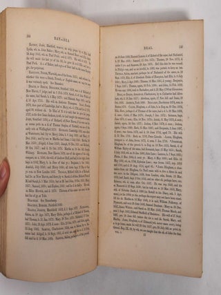 A Genealogical Dictionary of The First Settlers of New England, Showing Three Generations of Those Who Came Before May, 1692, on the Basis of the Farmer's Register (4 Volumes)