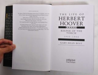 The Life of Herbert Hoover: Keeper of the Torch, 1933 - 1964