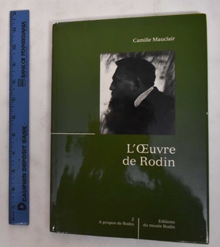 Item #178617 L'Oeuvre de Rodin: [conference prononcée au pavillon Rodin le 31 juillet...