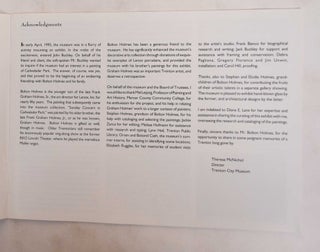 Graham Holmes: Bridging Trenton & New Hope: 16 August - 2 November 1997