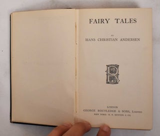 Item #178721 Fairy Tales. Hans Christian Andersen