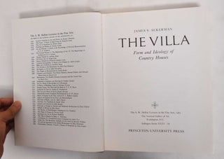 The Villa: Form And Ideology Of Country Houses
