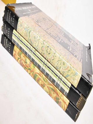 Item #178777 Textile Designs of Japan, 3 Volumes. Nihon Seni Isho Senta