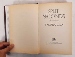 Split Seconds: A Remembrance