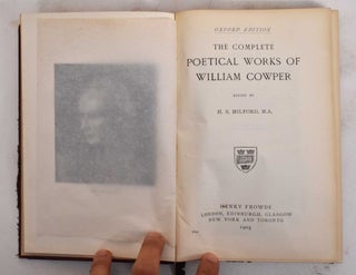 The Complete Poetical Works of William Cowper