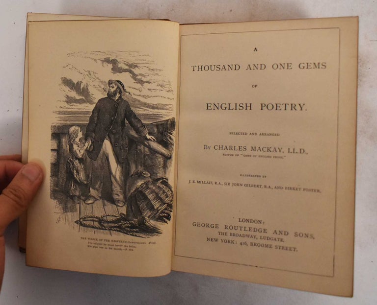 Item #178904 A Thousand and One Gems of English Poetry. Charles Mackay.