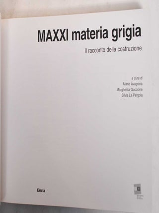 MAXXI Materia Grigia: IL Racconto Della Construzione