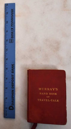 Item #178972 Hand-book of travel talk. John Murray
