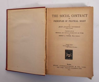 The Social Contract or Principles of Political Right