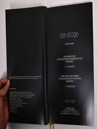 Bel Etage: The Bel Etage Gallery Exhibiting at the European Fine Art Fair Tefaf 2016 in Maastricht, 11 - 20 March 2016