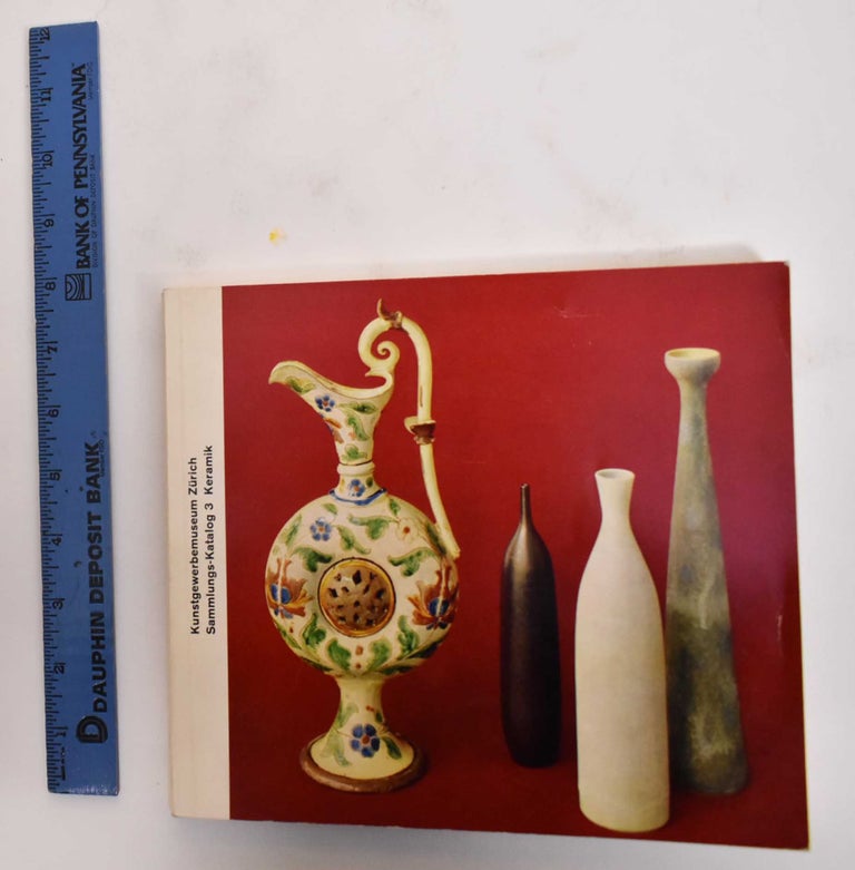 Item #179288 Sammerlungs-katalog 3: Keramik. Erika Billeter.