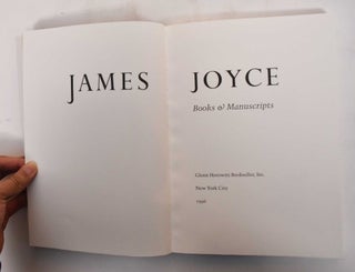 James Joyce: Books & Manuscripts