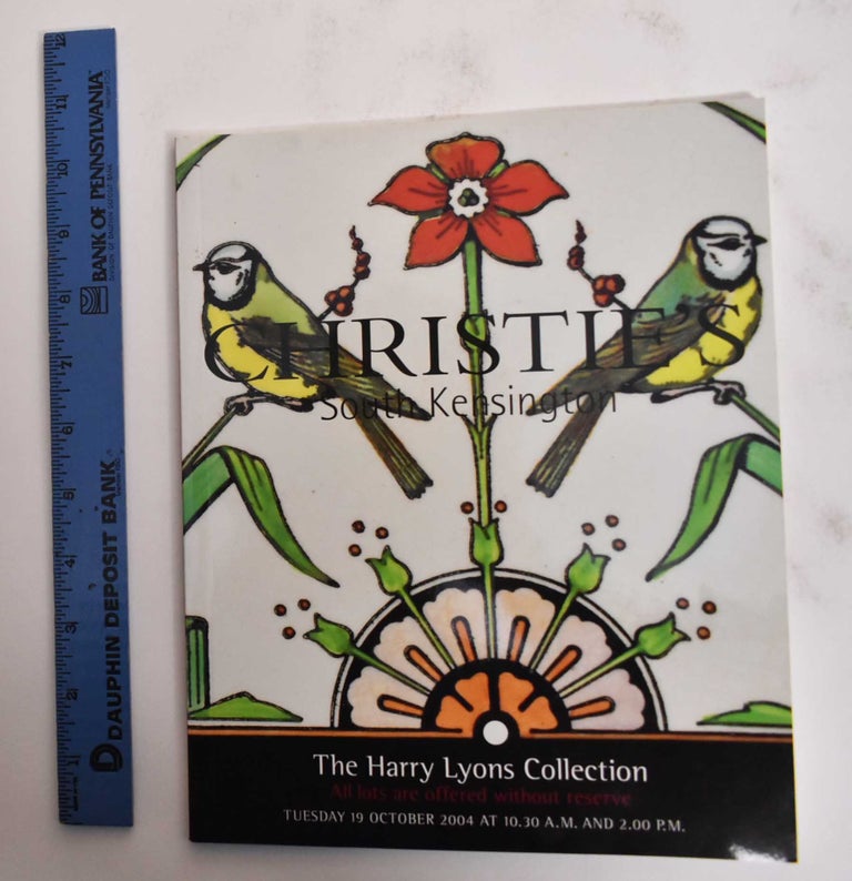 Item #179380 The Harry Lyons collection. Christie's South Kensington.
