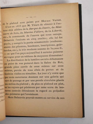 Peintures Decoratives par Eugene Delacroix: Le Salon du Roi au Palais Legislatif