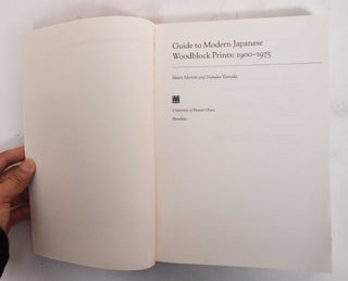 Guide to Modern Japanese Woodblock Prints: 1900-1975