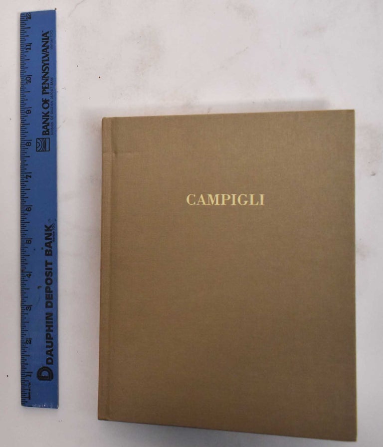 Item #179413 Massimo Campigli: April-Giugno 2000. Nicola Campigli, Andre Chastel.