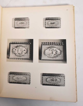 Tabatieres, Boites et Etuis, Orfebreries de Paris, XVIIIe Siecle et Debut du XIXe, Des Collections du Musee du Louvre