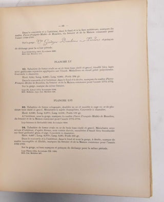 Tabatieres, Boites et Etuis, Orfebreries de Paris, XVIIIe Siecle et Debut du XIXe, Des Collections du Musee du Louvre