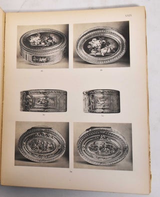 Tabatieres, Boites et Etuis, Orfebreries de Paris, XVIIIe Siecle et Debut du XIXe, Des Collections du Musee du Louvre