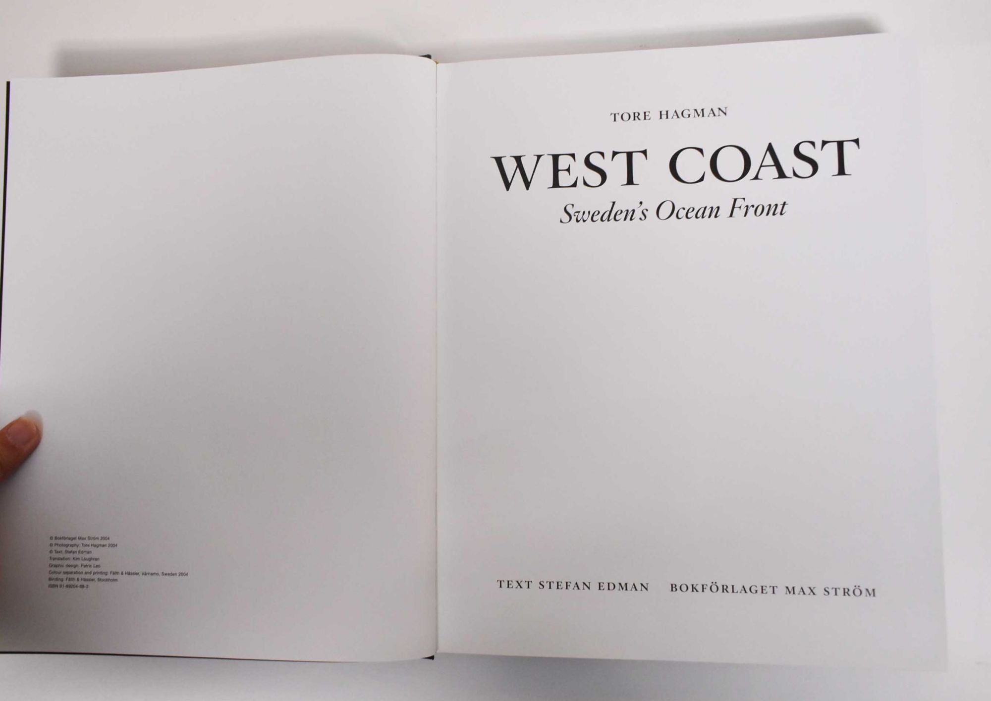 West Coast : Sweden's ocean front | Tore Hagman, Stefan Edman