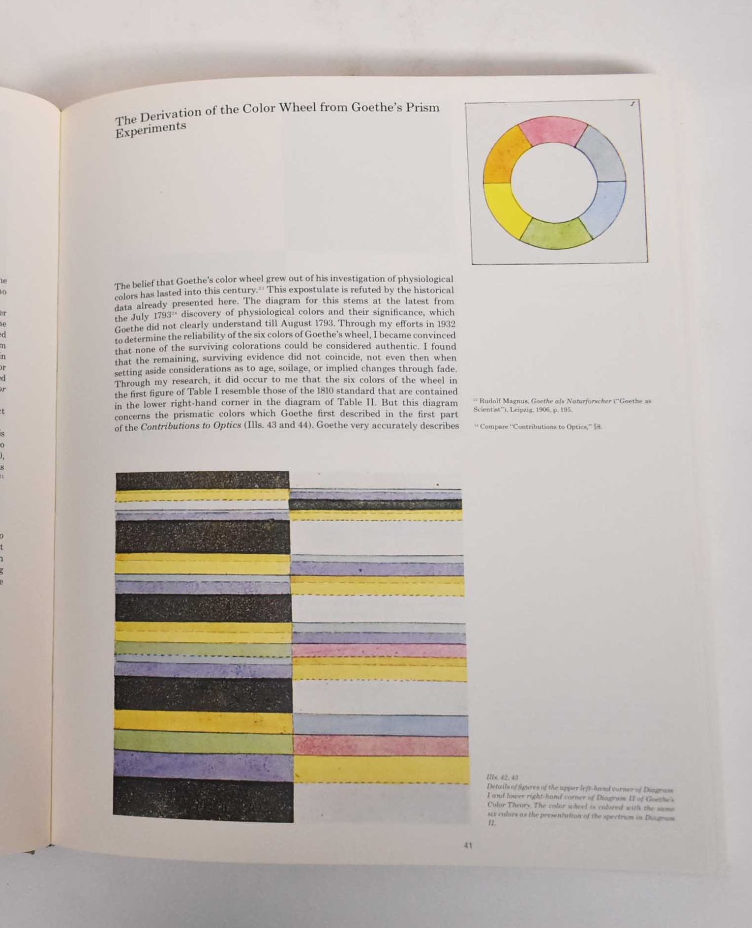 Goethe's color theory Rupprecht Matthaei