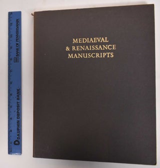 Item #179754 Mediaeval & Renaissance Manuscripts: Major Acquisitions Of The Pierpont Morgan...