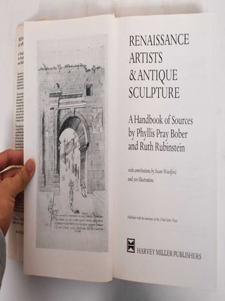 Renaissance Artists & Antique Sculpture: A Handbook of Sources