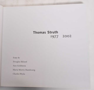 Thomas Struth, 1977-2002