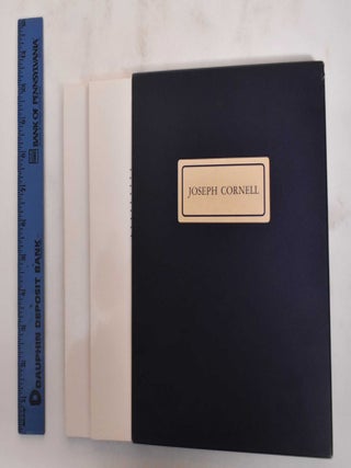 Item #180191 Joseph Cornell : The crystal cage and Box constructions & collages (2 vol. set)....