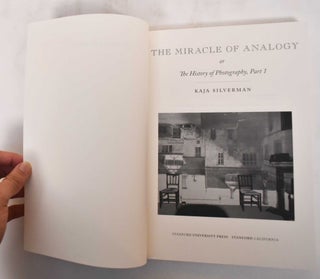 The miracle of analogy, or, The history of photography