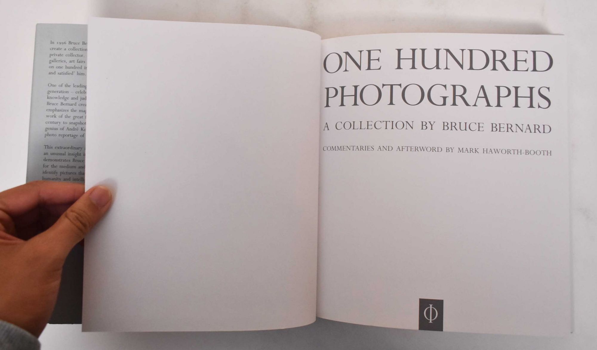 One hundred photographs : a collection by Bruce Bernard | Bruce