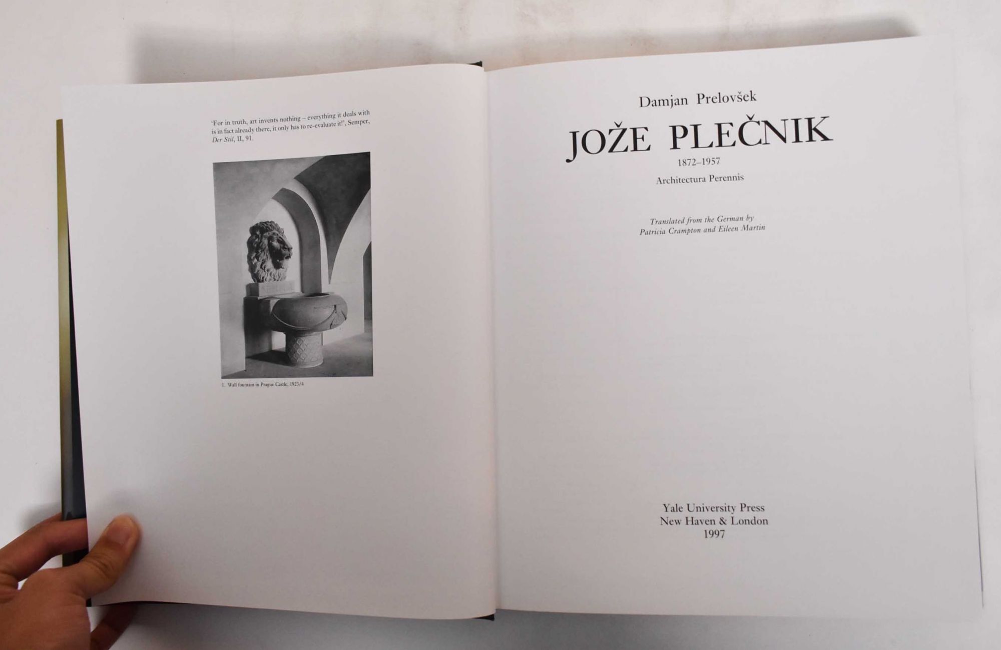 Joze Plecnik, 1872-1957 | Damjan Prelovsek, Eileen Martin