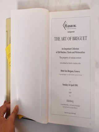 The art of Breguet : catalog of an important collection of 204 watches, clocks and wristwatches