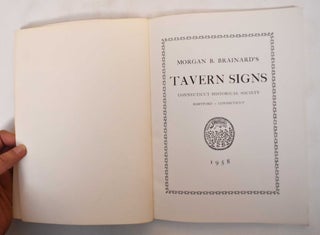 Morgan B. Brainard's Tavern Signs