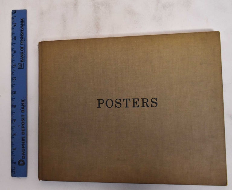 Item #180467 Posters: Fifty Artists And Designers Analyze Their Approach, Their Methods And Their Solutions To Poster Design And Poster Advertising. W. H. Allner.