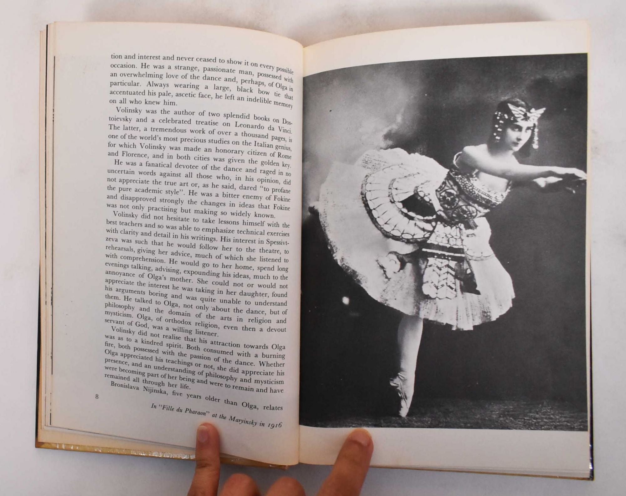 The Sleeping Ballerina The Story Of Olga Spessivtzeva Anton Dolin