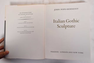 Italian Gothic Sculpture (An Introduction to Italian Sculpture, Part I)