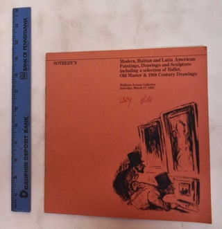 Item #180637 Modern, Haitian and Latin American paintings, drawings and sculpture: March 27, 1982...