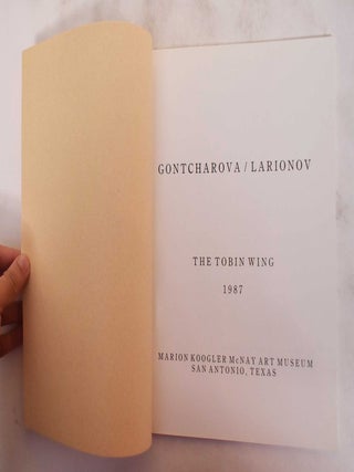 Gontcharova/Larionov: The Tobin wing Marion Koogler McNay Art Museum - June 1987