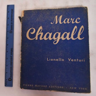 Item #180718 Marc Chagall. Lionello Venturi
