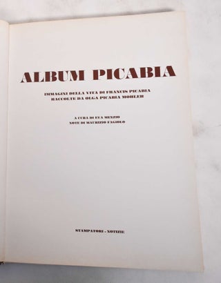 Album Picabia: Imagini della Vita di Francis Picabia