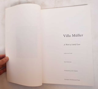 Villa Muller: A Work of Adolf Loos