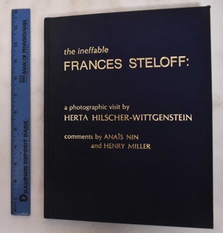 Item #180877 The ineffable Frances Steloff: a photographic visit. Herta Hilscher-Wittgenstein