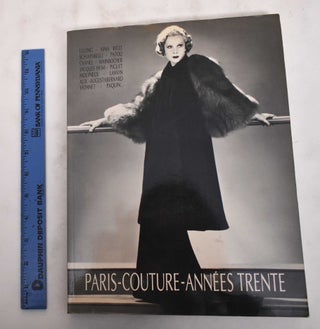 Item #180888 Paris-Couture-Annees Trente. Guillaume Garnier