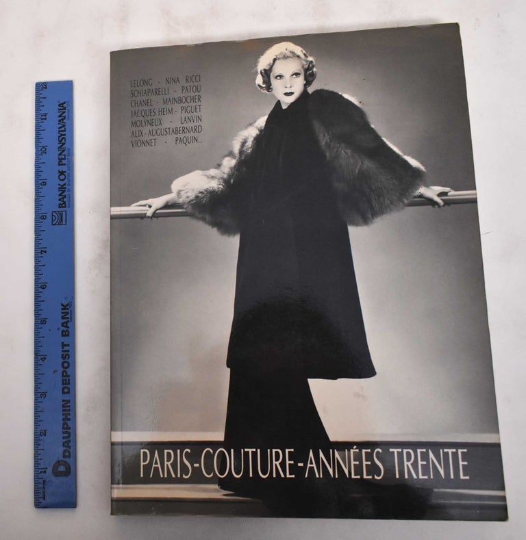 Item #180888 Paris-Couture-Annees Trente. Guillaume Garnier.