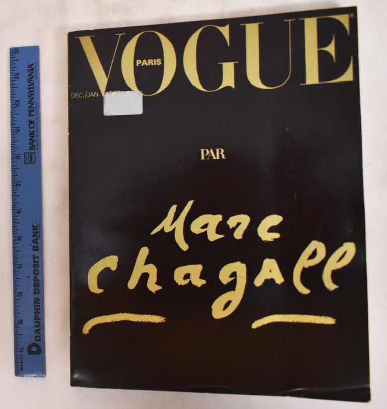Item #180973 Vogue Paris par Marc Chagall. Rene Huyghe.