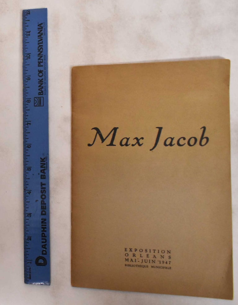 Item #181035 Max Jacob. Roger Secretain.