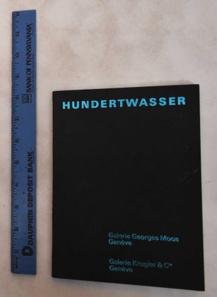 Item #181421 Hundertwasser, Exposition de Genève du 18 mai au 15 juin 1967. Galerie Jan...