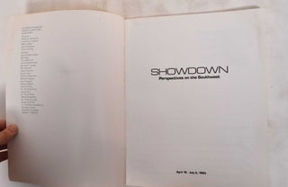 Showdown: Perspectives on the Southwest, April 16-July 2, 1983